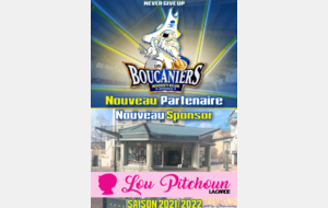 Nouveau Partenaire pour les Boucaniers: Welcome Lou Pitchoun! !