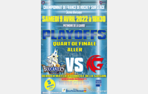 1/4 de FINALE  aller  Championnat D3